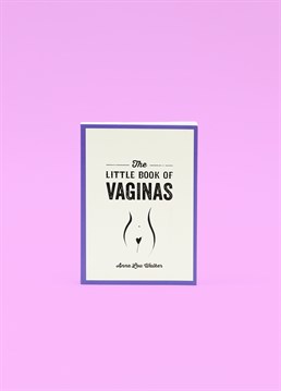 Little Book Of Vaginas. Send them something a little cheeky with this brilliant Scribbler gift and trust us, they won't be disappointed!